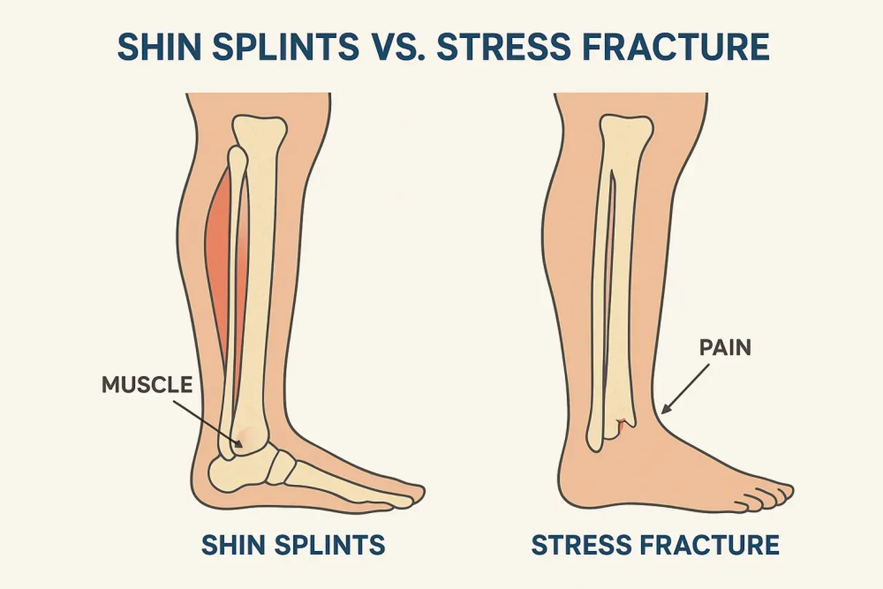 Shin Splints vs. Stress Fractures: What’s the Difference? | Podiatrists ...