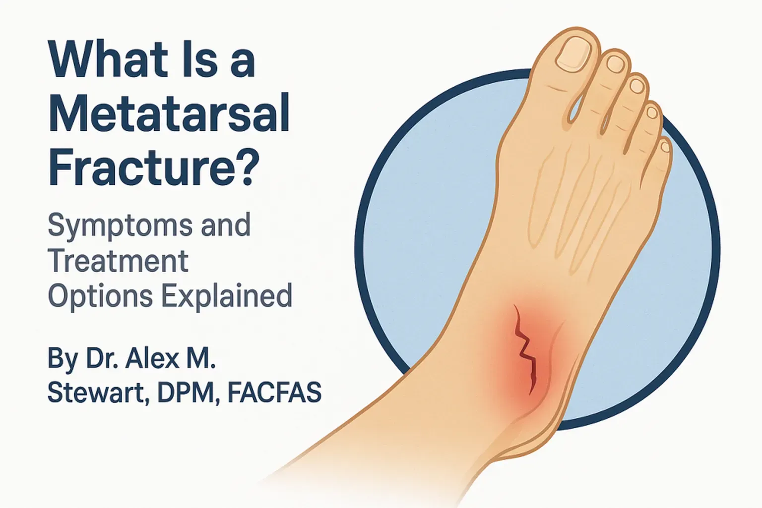 What Is a Metatarsal Fracture? Symptoms and Treatment Options Explained ...
