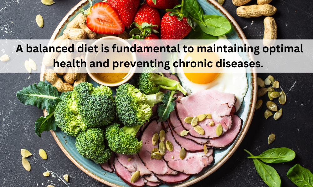 A balanced diet is fundamental to maintaining optimal health and ...