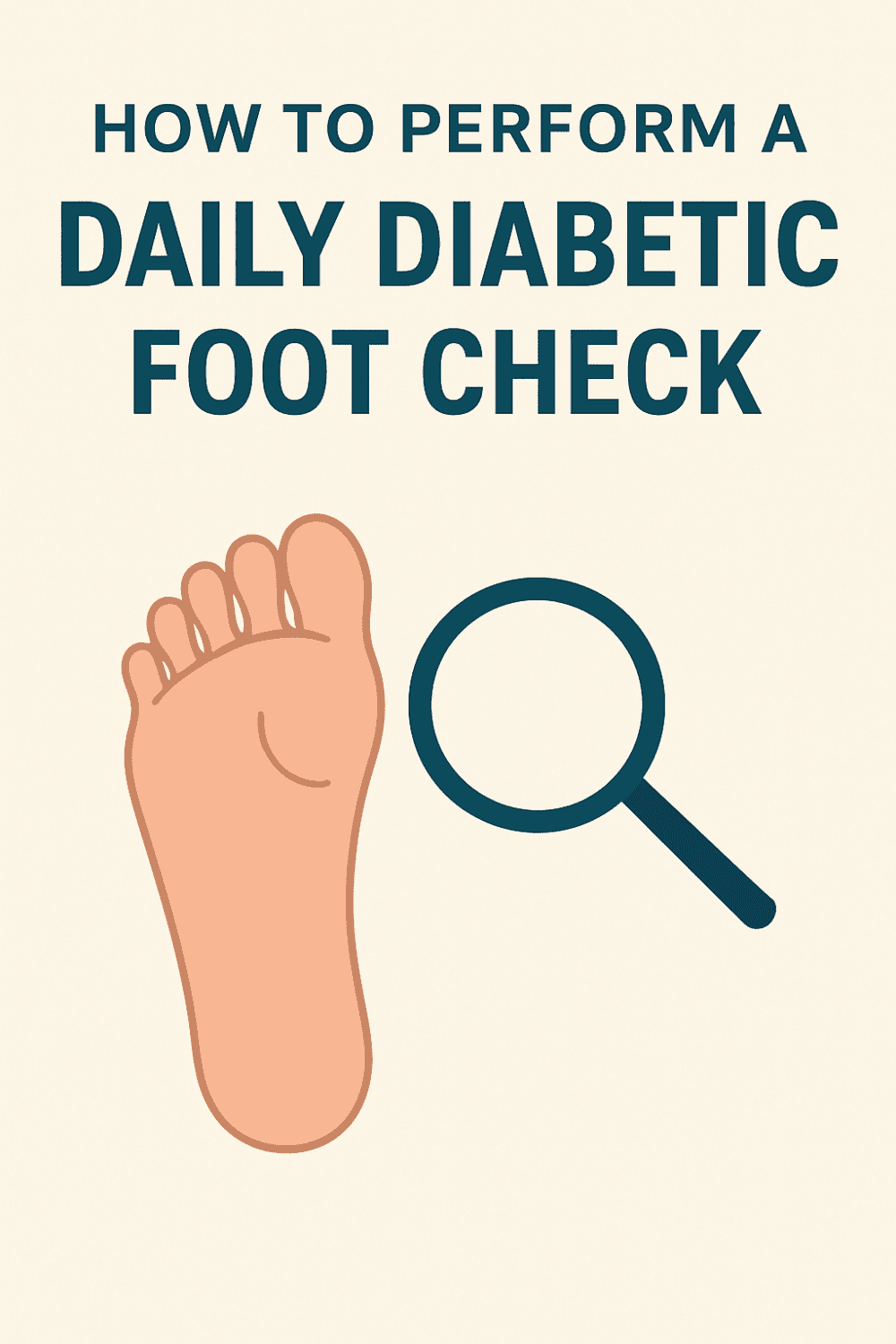 Feet Daily Daily Diabetic Foot Care: How to Check Your Feet and Prevent Ulcers ...