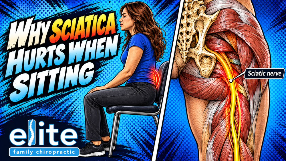 Why Sciatica Hurts When Sitting - Elite Family Chiropractic