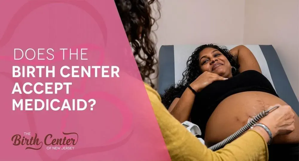 Pregnant woman during checkup