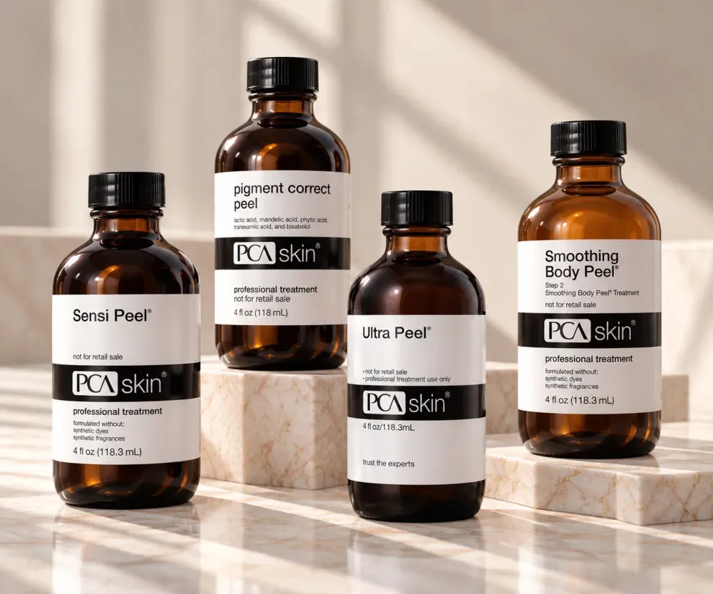 PCA professional peel treatments at Ross Dermatology