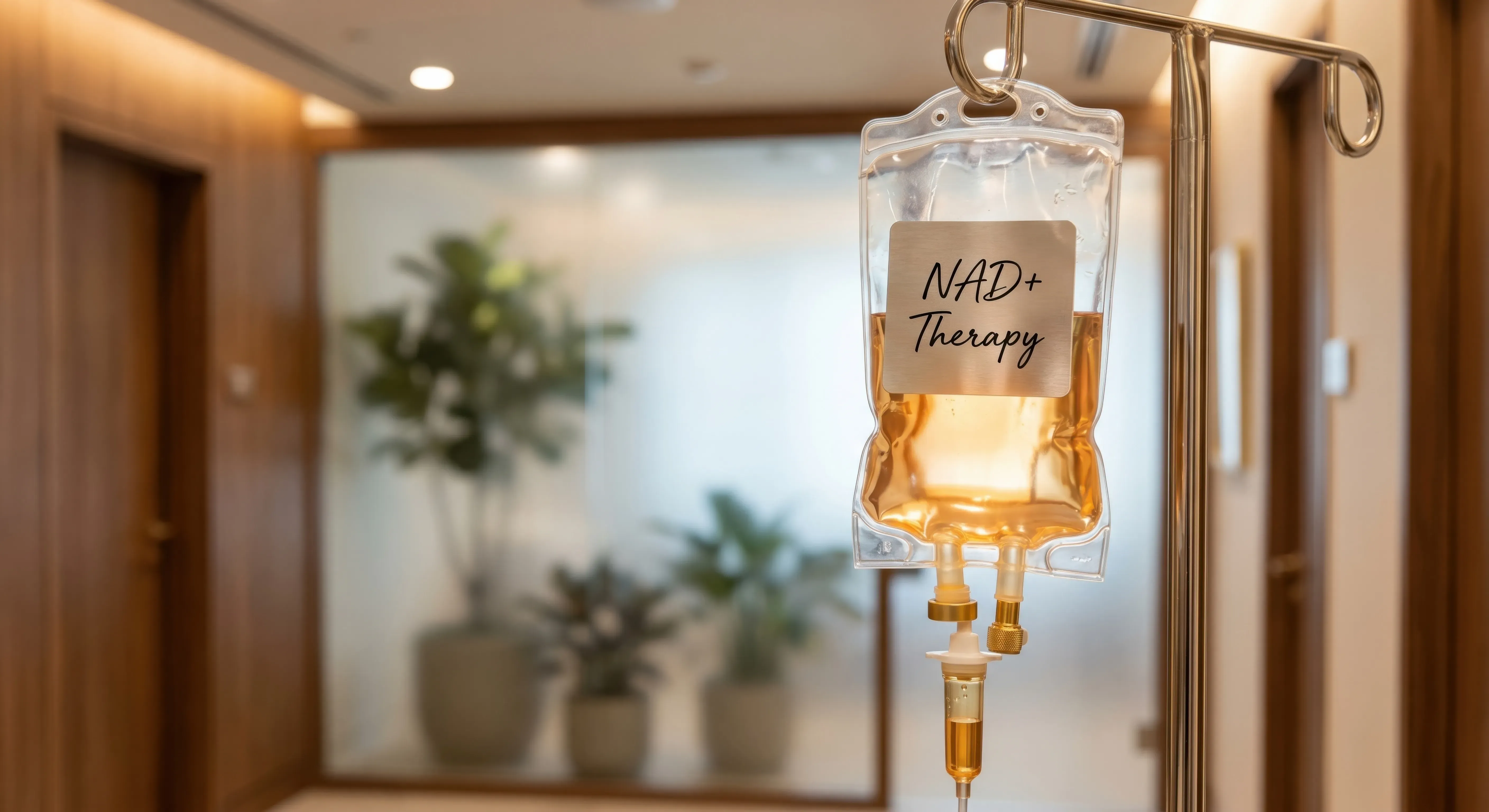 IV bag with fruit